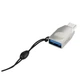 Переходник Hoco UA9 OTG USB to Type-C Стальной - изображение 2