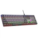 Клавиатура GamePro MK145R Red Swich Low Profile USB Dark Gray (MK145R) - изображение 2