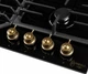 Варочная поверхность газовая PERFELLI VINTAGE GW69C NERO - изображение 4