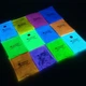 Набор люминесцентных пигментов (люминофор) Tricolor Micro Pack Soft для краски 12 шт * 10 г (1 набор) - изображение 1
