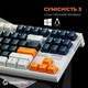Ігрова клавіатура GamePro MK180W Hot-Swap Red Swich, RGB підсвічуання, USB White/Black - зображення 11