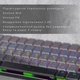 Клавиатура беспроводная GamePro MK122R Red Swich Low, Dark Gray - изображение 10