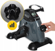 Міні велотренажер 4FIZJO Active 2 в 1 для рук та ніг Grey/Black (P-5905973401708) - зображення 3