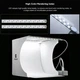 Фотобокс (лайтбокс) Puluz на 2 LED панели и 6 разноцветных фонов - изображение 3