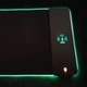 Коврик для мыши компьютера с беспроводной зарядкой Wireless Charging 300 мм / 800 мм / 4 мм Чорный - изображение 4