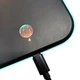 Коврик для мыши компьютера с беспроводной зарядкой Wireless Charging 300 мм / 800 мм / 4 мм Чорный - изображение 5