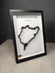 Об'ємна Рамка з 3D Трасою Nürburgring Circuit / Nürburg, Germany / Нюрбургрінг в Масштабі 1:40 000 Black Matte / Frame 32x23x3 - зображення 12