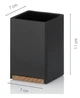 Органайзер для ванної Kela Cube чорний (23687) (4025457236877) - зображення 2