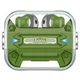 Бездротові навушники Hoco EW55 (Bluetooth 5.3, зарядний чохол, 300 мАг, Hi-Fi Audio, сенсорне керування, 4 години роботи) - Зелений - зображення 3