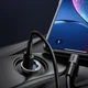 Автомобильное зарядное устройство Baseus Tiny Star (Type-C, Quick Charge 4.0, LED-индикатор, 30W, 12В-24В, 6 уровней защиты) - Серый - изображение 2
