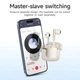 Беспроводные наушники Hoco EQ7 (Bluetooth 5.3, зарядный футляр, 300 мАч, LED дисплей, сенсорное управление, 7 часов работы) - Молочный - изображение 4