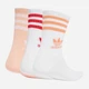 Набор мужских носков высоких хлопковых Adidas JI9472 40-42 3 пары Белый/Розовый/Красный (4067905454716) - изображение 2