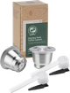 2x Многоразовые стальные капсулы кофеварка nespresso капсулы неспрессо сталь (6 в 1) - изображение 1