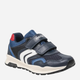 Buty sportowe chłopięce na rzepy Geox J0415A014BU-C0735 33 Granatowe (8050036480675) - obraz 2