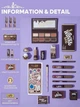 Коллекционный набор косметики Willy Wonka full collection set, Шоколадная фабрика Вилли Вонки от SHEGLAM - изображение 4