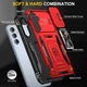 Ударостійкий чохол Camshield Army Ring для Samsung Galaxy A36 5G / A56 5G (Червоний / Red) - изображение 4