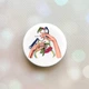 Держатель для смартфона / планшета попсокет Popsocket Белый :: Ласточки (принт 15) - изображение 1
