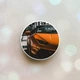 Держатель для смартфона / планшета попсокет Popsocket Белый :: Авто оранжевое (принт 237) - изображение 1