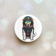 Держатель для смартфона / планшета попсокет Popsocket Белый :: Патрон (принт 4) - изображение 1