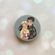 Держатель для смартфона / планшета попсокет Popsocket Серый :: Подарок Победа (принт 178) - изображение 1