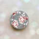 Тримач для смартфона / планшета попсокет Popsocket Сірий :: Фон Троянди (принт 273) - зображення 1