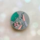 Держатель для смартфона / планшета попсокет Popsocket Серый :: Туфельки и цветы (принт 225) - изображение 1
