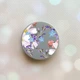 Держатель для смартфона / планшета попсокет Popsocket Серый :: Цветочный рисунок (принт 272) - изображение 1