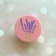 Держатель для смартфона / планшета попсокет Popsocket Розовый :: Лаванда (принт 28) - изображение 1