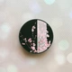Тримач для смартфона / планшета попсокет Popsocket Чорний :: Сакура у цвіті (принт 286) - зображення 1