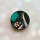 Держатель для смартфона / планшета попсокет Popsocket Черный :: Туфельки и цветы (принт 225) - изображение 1
