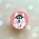 Тримач для смартфона / планшета попсокет Popsocket Рожевий :: Мордочка (принт 121) - зображення 1