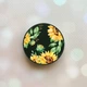 Тримач для смартфона / планшета попсокет Popsocket Чорний :: Соняхи (принт 288) - зображення 1