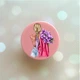 Держатель для смартфона / планшета попсокет Popsocket Розовый :: Девушка с сиренью (принт 7) - изображение 1