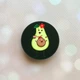 Держатель для смартфона / планшета попсокет Popsocket Черный :: Малыш авокадо (принт 309) - изображение 1