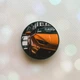 Держатель для смартфона / планшета попсокет Popsocket Черный :: Авто оранжевое (принт 237) - изображение 1