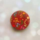 Держатель для смартфона / планшета попсокет Popsocket Красный :: Цветочный фон (принт 269) - изображение 1