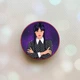Держатель для смартфона / планшета попсокет Popsocket Красный :: Девушка с косичками. Венздей (принт 208) - изображение 1
