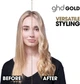 Профессиональный выпрямитель для волос ghd gold - неоново-оранжевого цвета - изображение 4