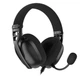 Игровые наушники с микрофоном HATOR ESH-10B HYPERPUNK 3 USB 7.1 Hi-Res SyncHUB Black - изображение 1