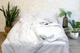 Простирадло Viluta сатин страйп — 150x214 Біле - зображення 3