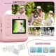 Детская фото-видео камера c моментальной печатью и вспышкой Polaroid Digital Mini 40Mp 2.4" IPS розовый - изображение 3