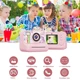 Детская фото-видео камера c моментальной печатью и вспышкой Polaroid Digital Mini 40Mp 2.4" IPS розовый - изображение 6