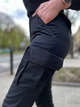 Жіночі тактичні штани "BAGIRA" BLACK Rip-Stop XS/42 - изображение 6