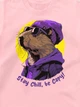 Футболка дитяча Dubhumans Stay Chill, be Capy (Капібара) Ніжно рожева M (134-140 см) (CAPC-TK-SP-M) - зображення 2