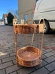 Стіл-підставка біля ліжка плетений з лози двоярусний натуральний (00236) - зображення 8