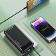 Повербанк на 10000 mah з індикатором заряду, 2хUSB / Powerbank / Портативний зарядний пристрій AWEI R37K (L) - зображення 3