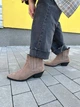 Жіночі черевики ковбойки ShoesBand Колір капучино натуральна замша на підборах 39 (25,5 см) (S36021-1д) - зображення 3