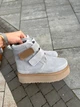 Жіночі зимові уггі ShoesBand Сірі натуральна замша на липучках 38 (24,5 см) (S39181-2з) - зображення 3