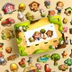 Настольная развивающая игра "Панорама: ферма" Ubumblebees (ПСФ130) PSF130 с карточками - изображение 5