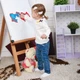 Магнитные беби пазлы "Зебра и слоненок" Vladi toys VT3208-12 - изображение 11